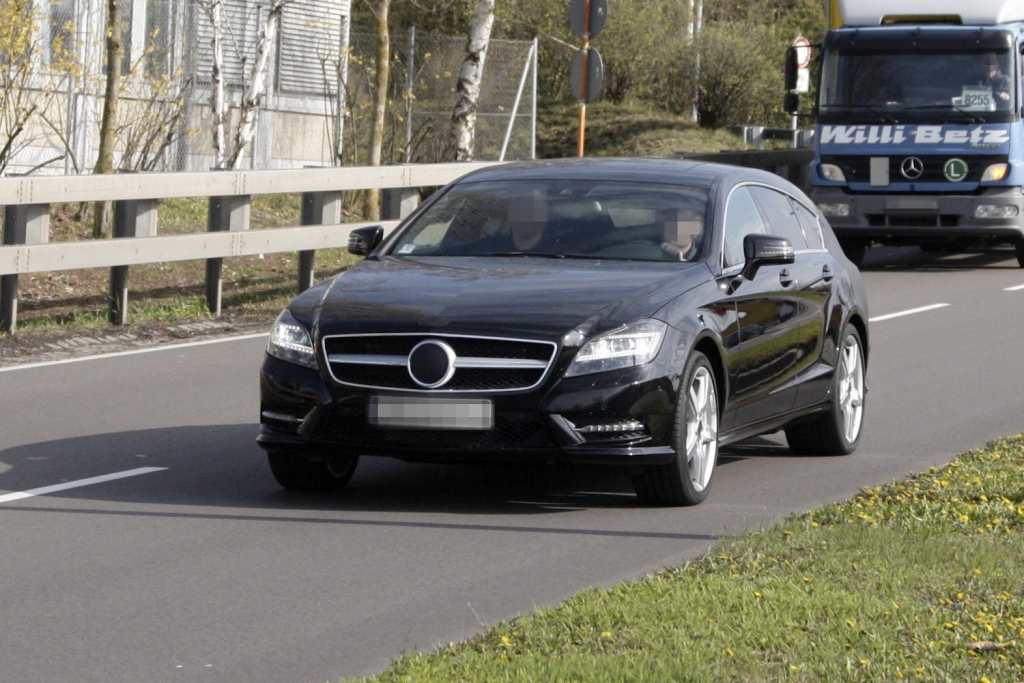 Erwischt: Erlkönig Mercedes CLS Shooting Brake