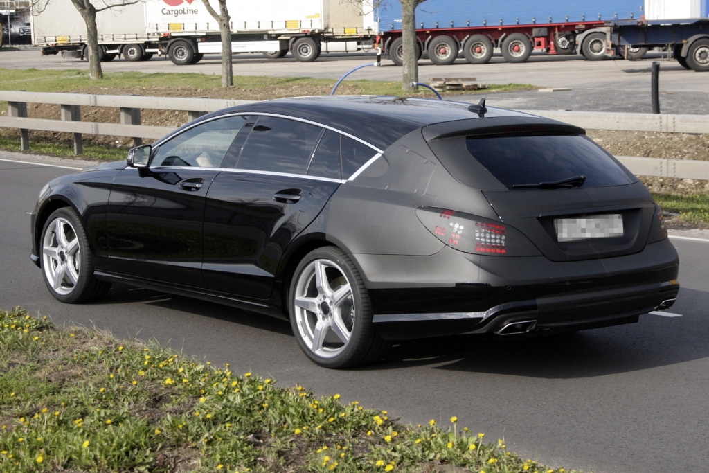 Erwischt: Erlkönig Mercedes CLS Shooting Brake