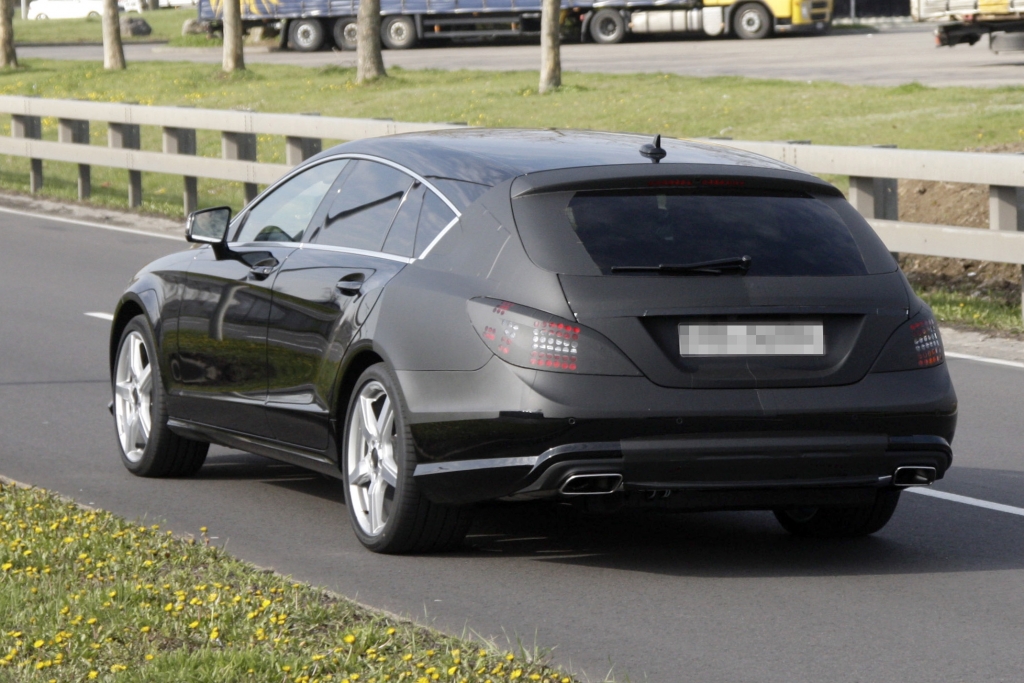 Erwischt: Erlkönig Mercedes CLS Shooting Brake