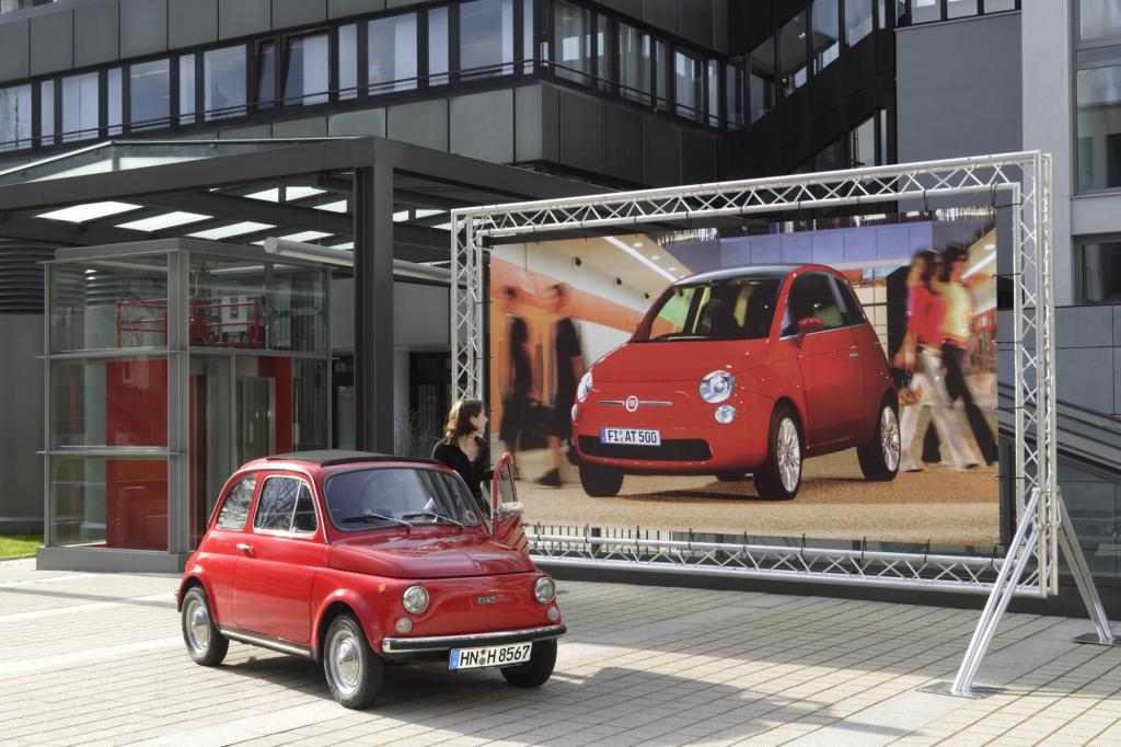 Fiat 500 von 1957 und 2007