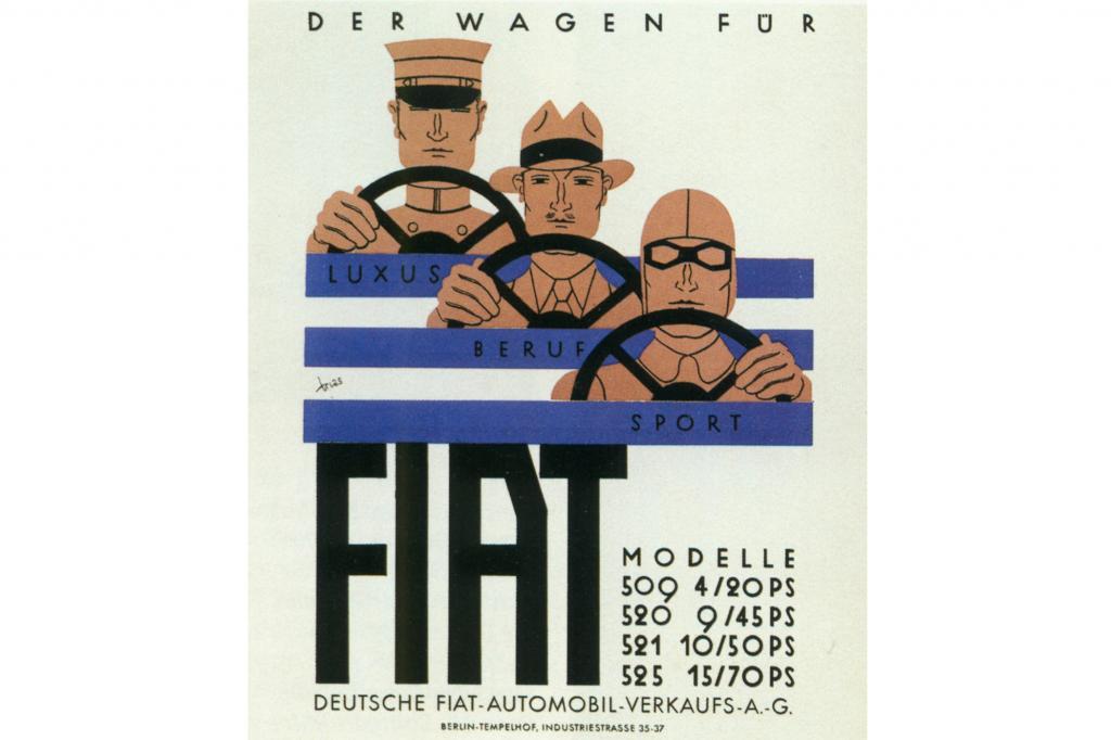 Fiat Deutsche Automobil Verkaufs AG Berlin, 1929