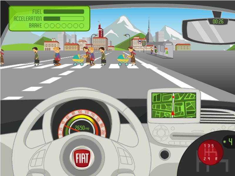 Fiat sucht mit der eco:Drive Virtual Challenge Verbrauchs-Champion