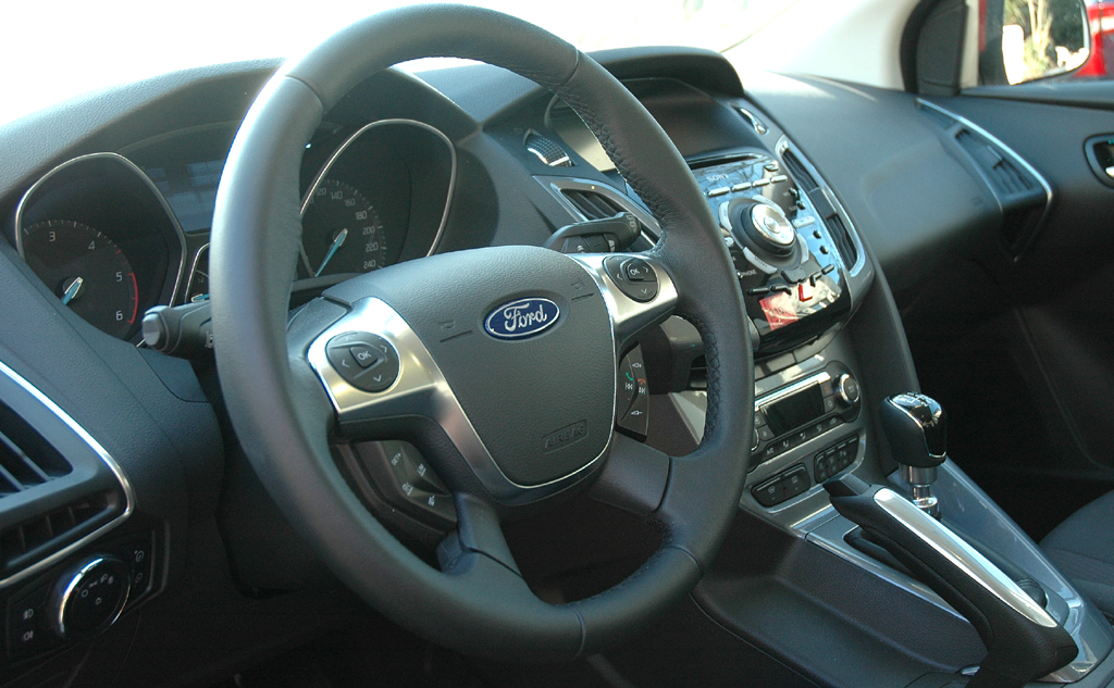 Ford Focus: Blick ins Cockpit. 