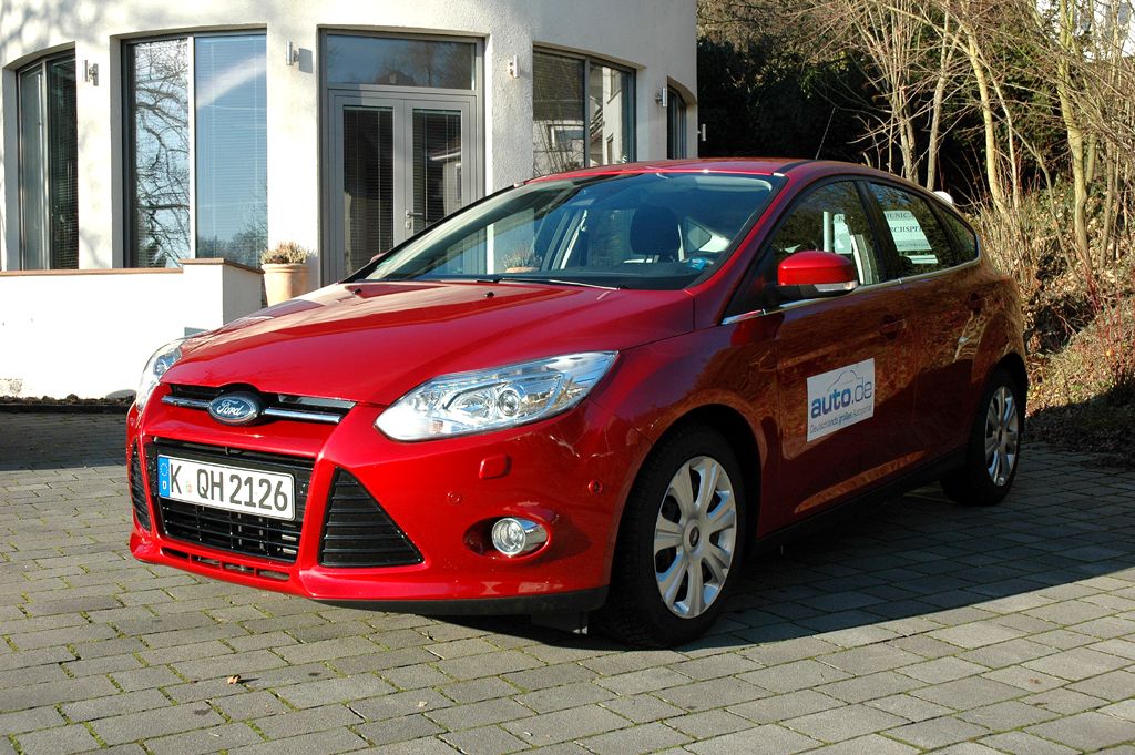 Ford Focus, hier als fünftüriger Titanium-Diesel mit 85/115 kW/PS Foto: Koch 