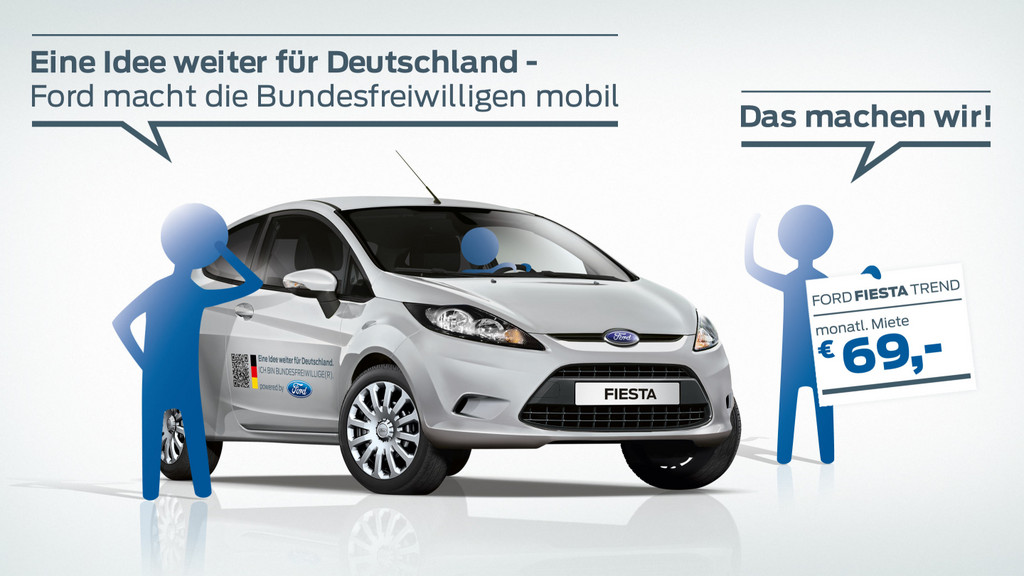 Ford macht Bundesfreiwillige mobil