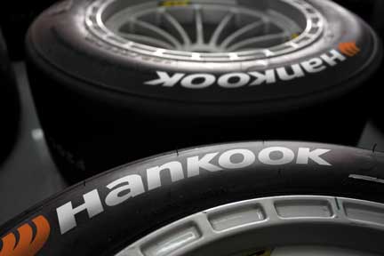 Formel 3 fährt auf Hankook-Reifen