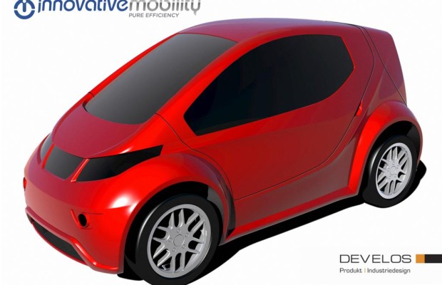 Hannover Messe 2012: E-Auto Colibri - Einer fährt elektrisch