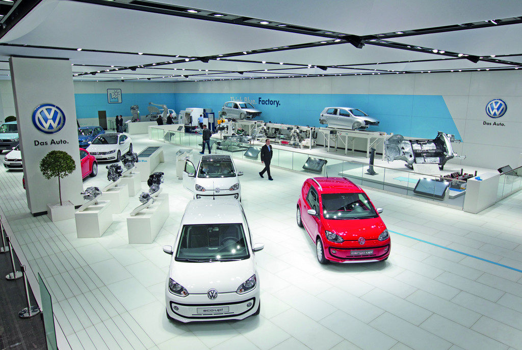 Hannover Messe 2012: Volkswagen präsentiert die Mobilität der Zukunft