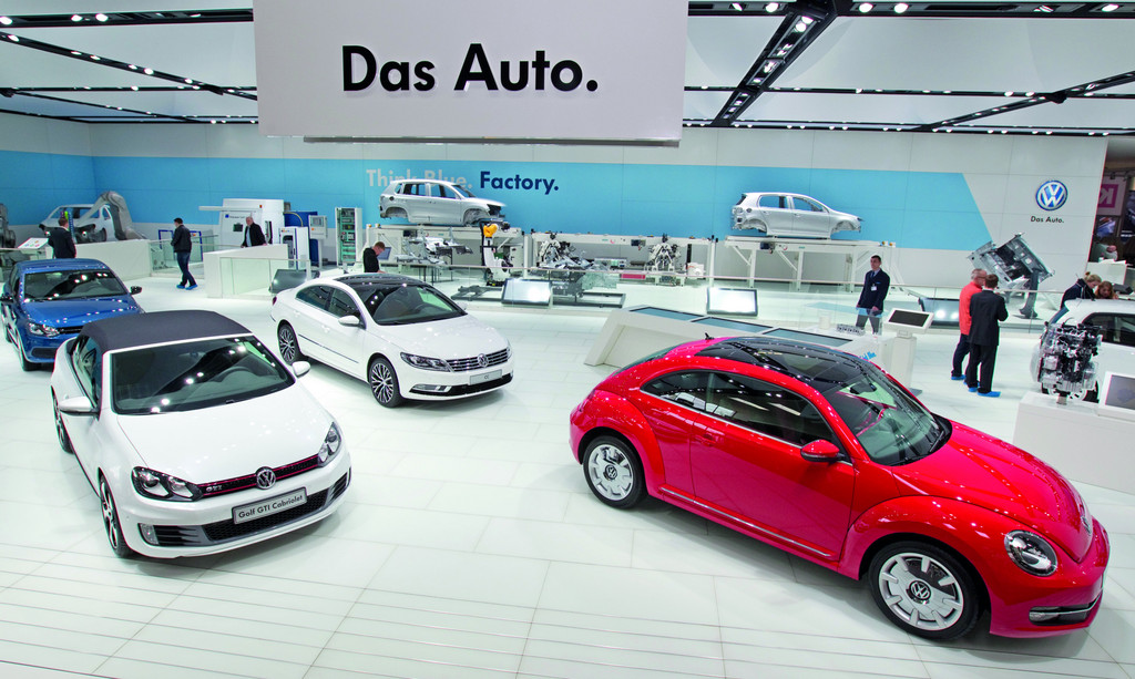 Hannover Messe 2012: Volkswagen präsentiert die Mobilität der Zukunft