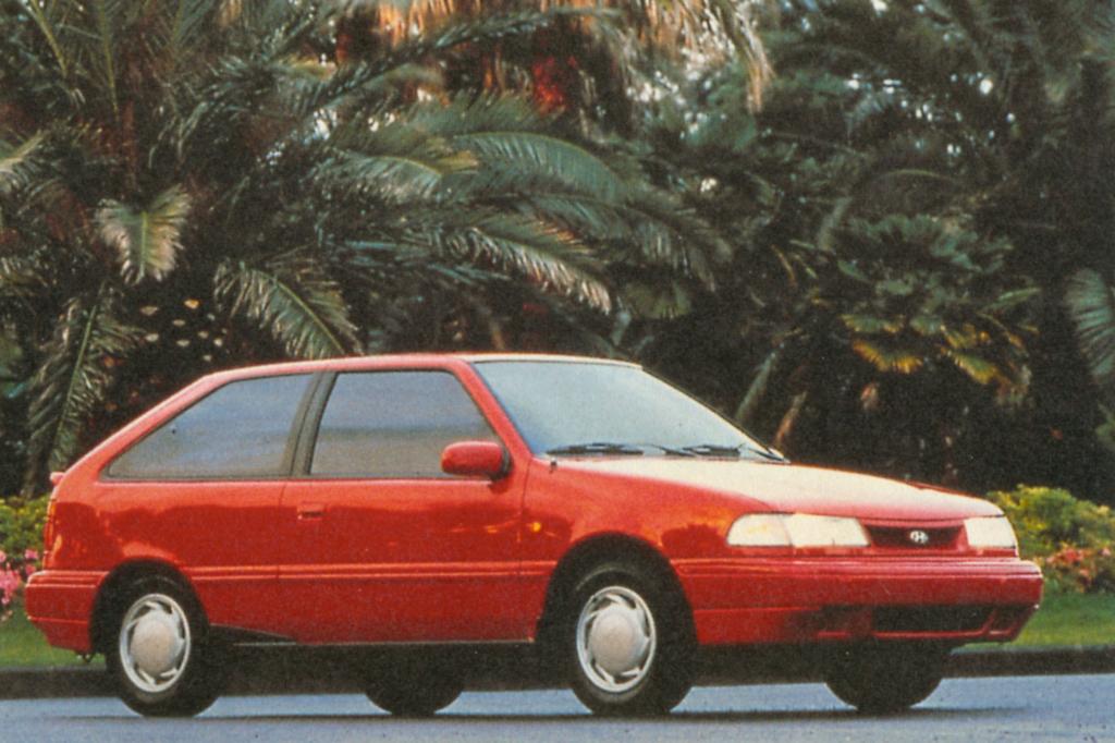 Hyundai Pony Dreitürer ab 1989