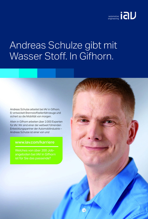 IAV wirbt um Ingenieurnachwuchs