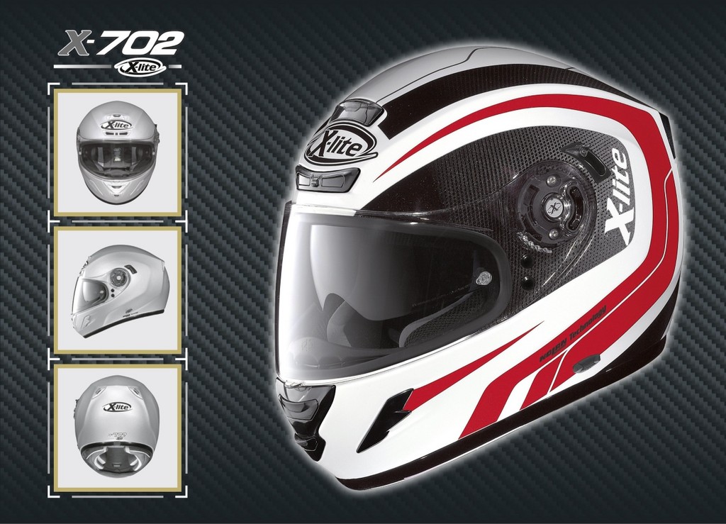 Integralhelm X-lite X-702 mit neu entwickeltem Belüftungssystem