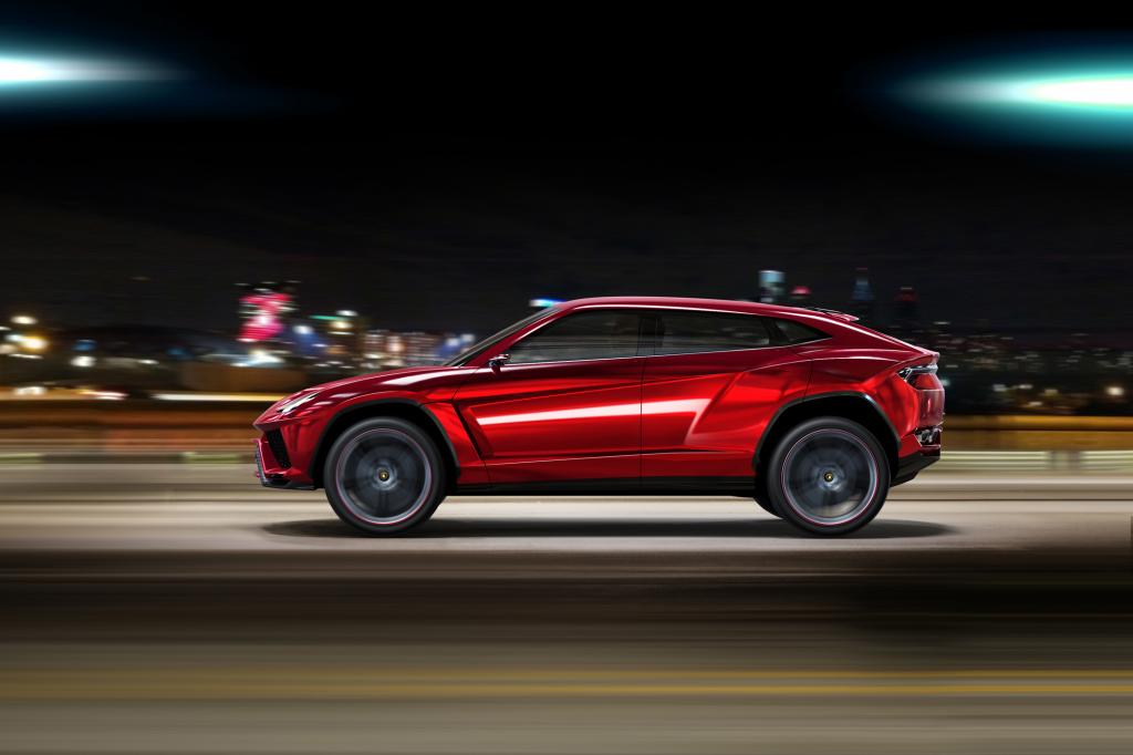 Lamborghini zeigt die SUV-Studie Urus