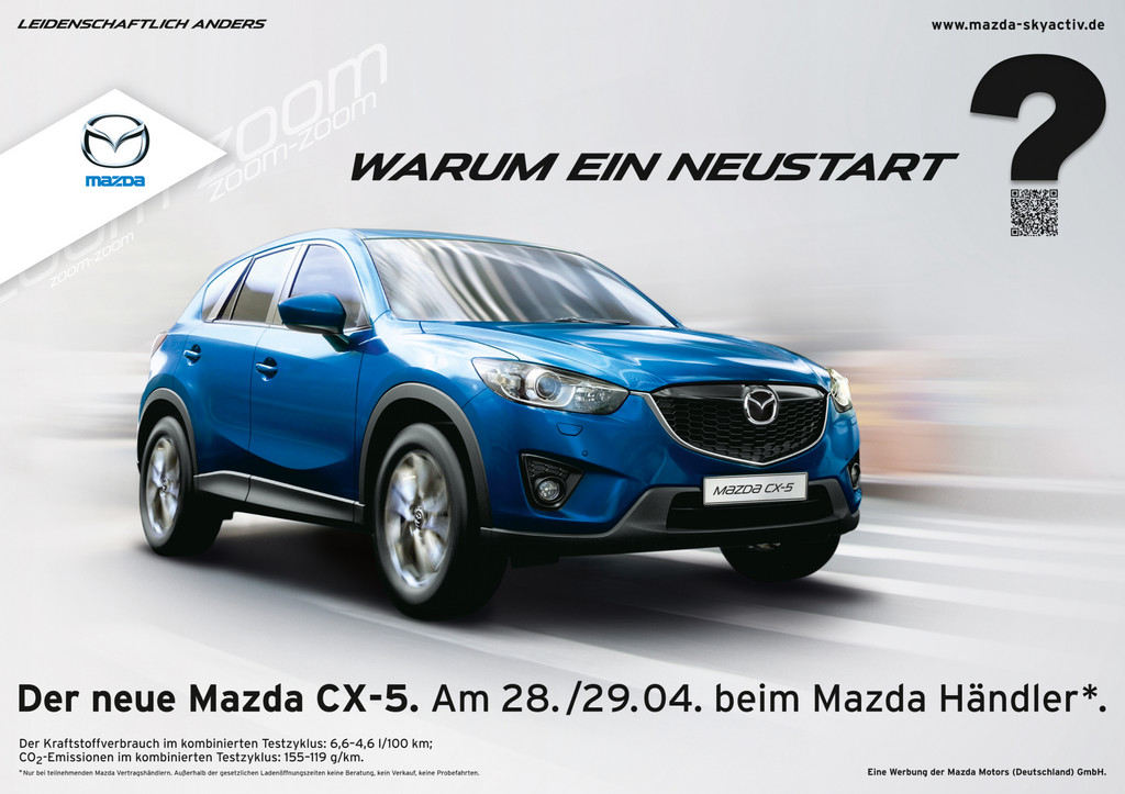 Mazda startet Kampagne für den CX-5