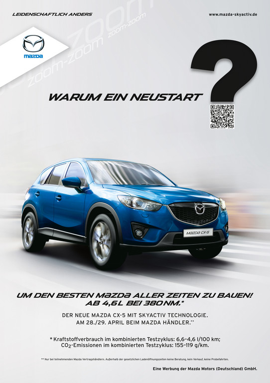 Mazda startet Kampagne für den CX-5