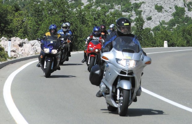 Motorradfahren für den guten Zweck