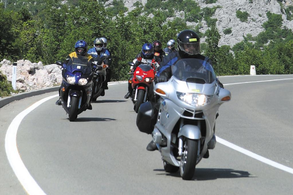 Motorradfahren für den guten Zweck