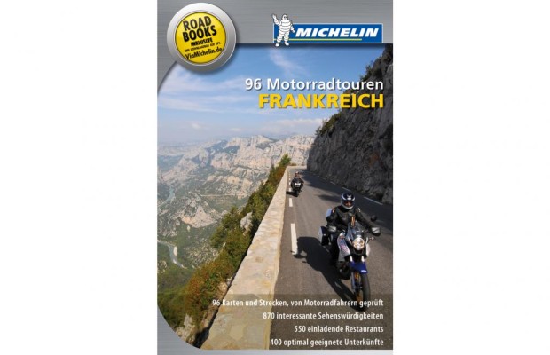Neuer Motorrad-Tourenführer Frankreich