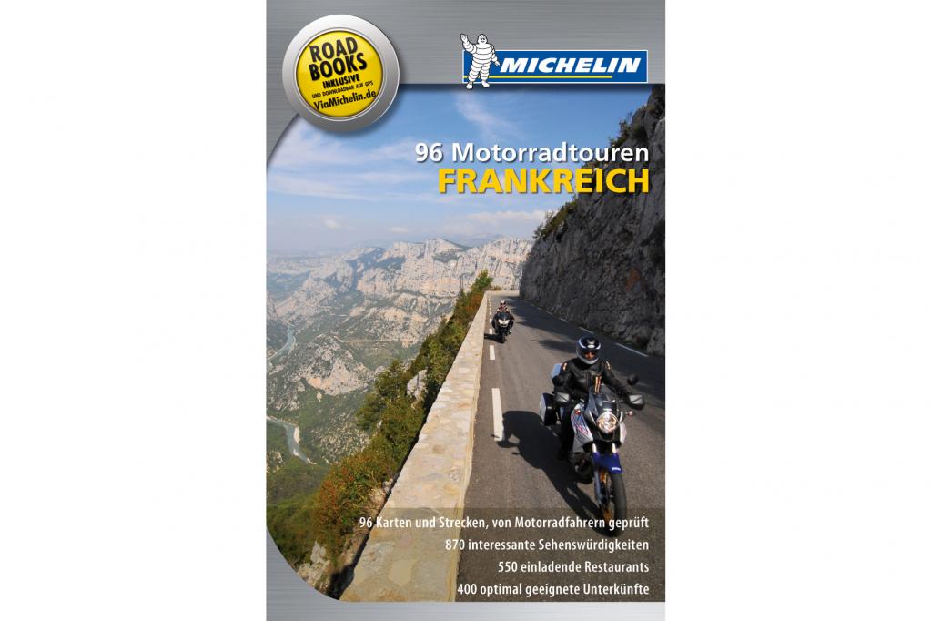 Neuer Motorrad-Tourenführer Frankreich