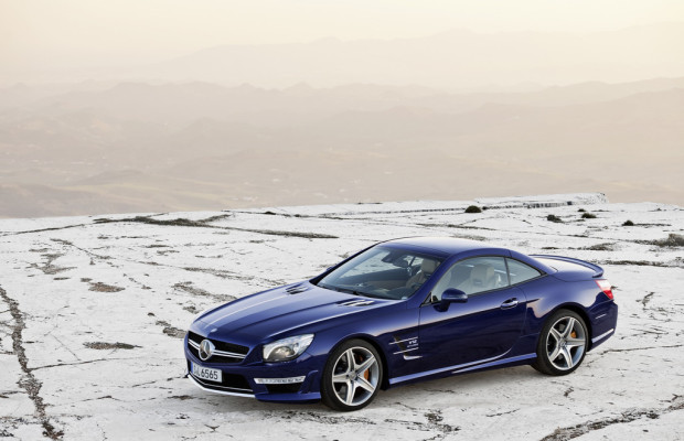 New York 2012: AMG bestückt den SL-Roadster mit zwölf Zylindern