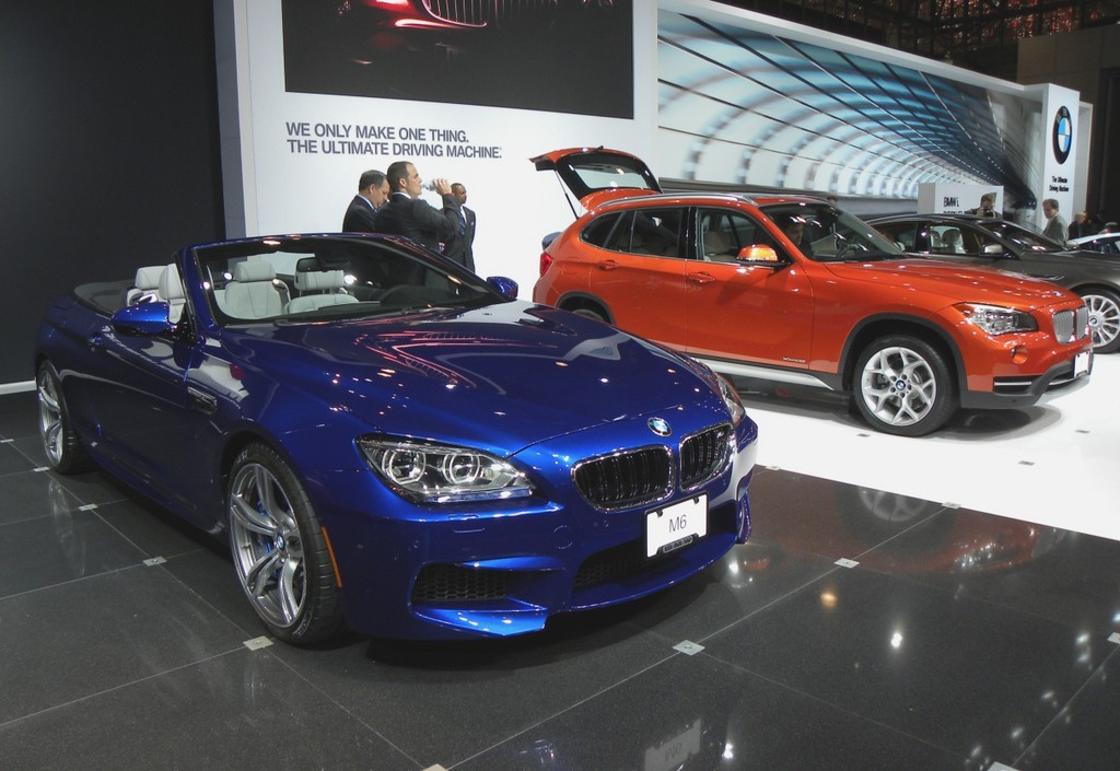 New York 2012: BMW M6 öffnet sich