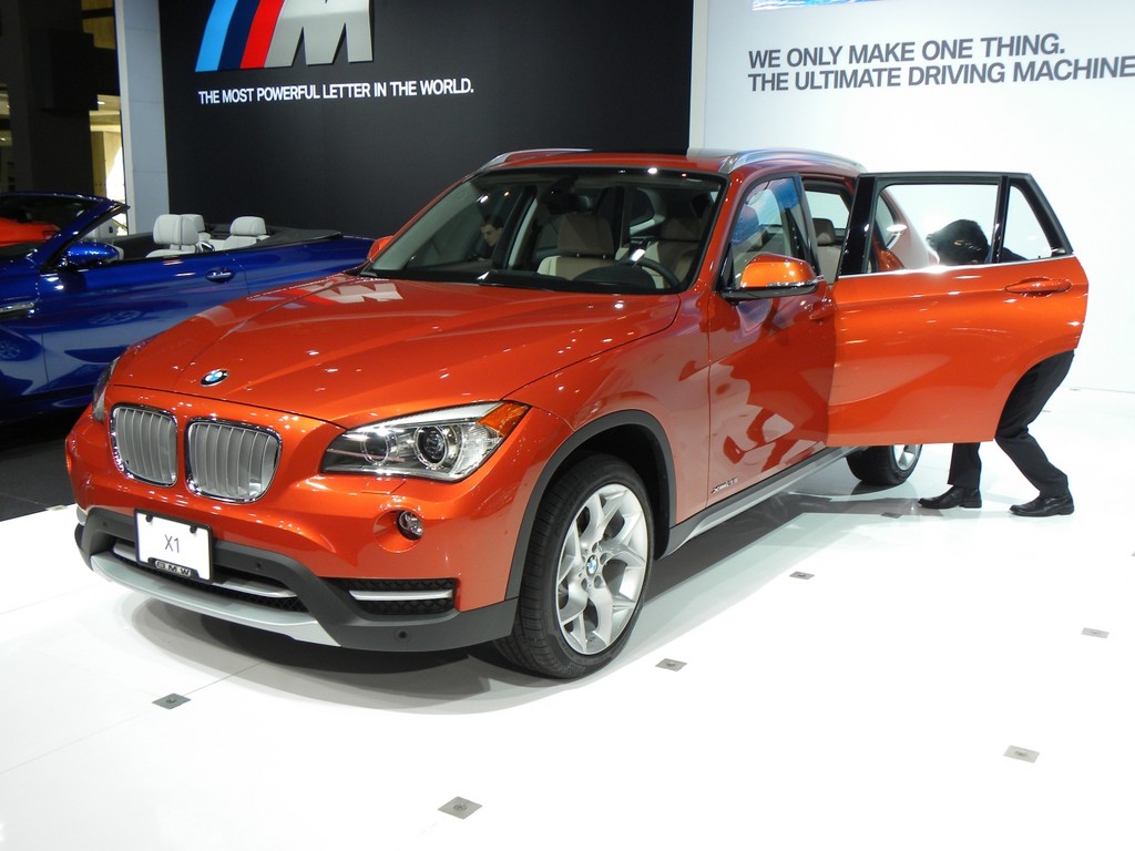 New York 2012: BMW X1 auf dem Sprung in die USA.