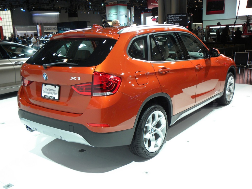 New York 2012: BMW X1 auf dem Sprung in die USA.