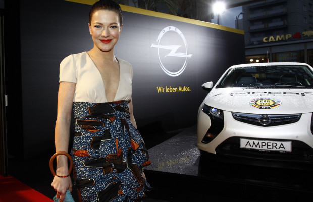 Opel Ampera brachte die Prominenz zum 