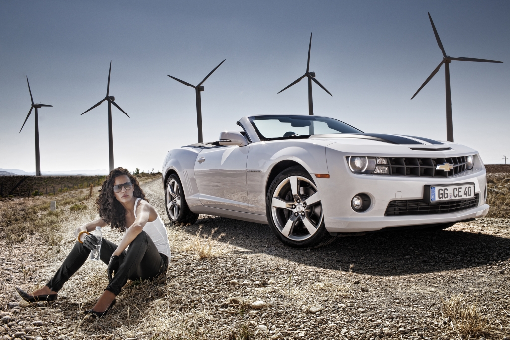 Panorama: Chevrolet Camaro Cabrio - Ganz schön auffällig