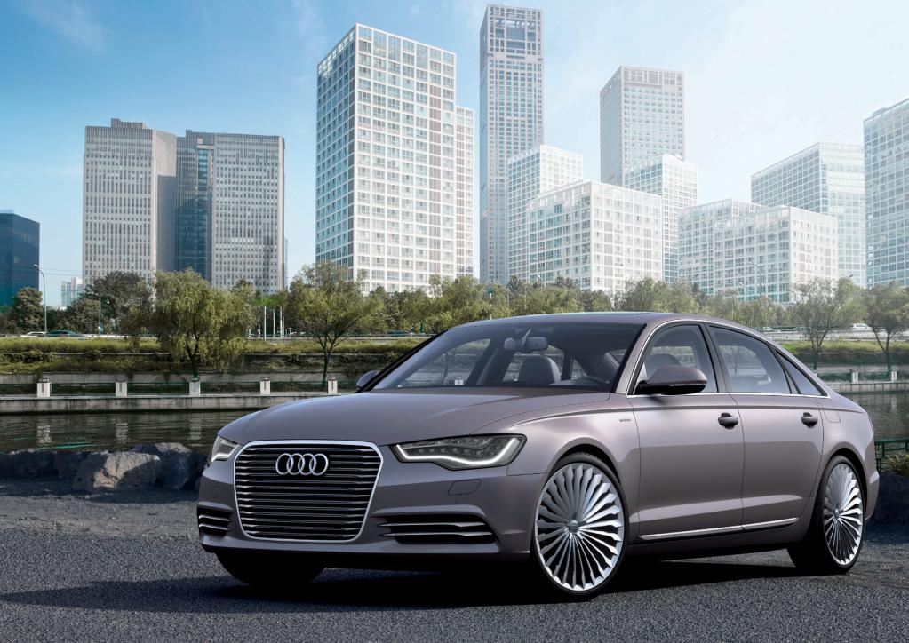 Peking 2012: Audi A6 e-tron conept: E-Limo für´s Land des Lächelns