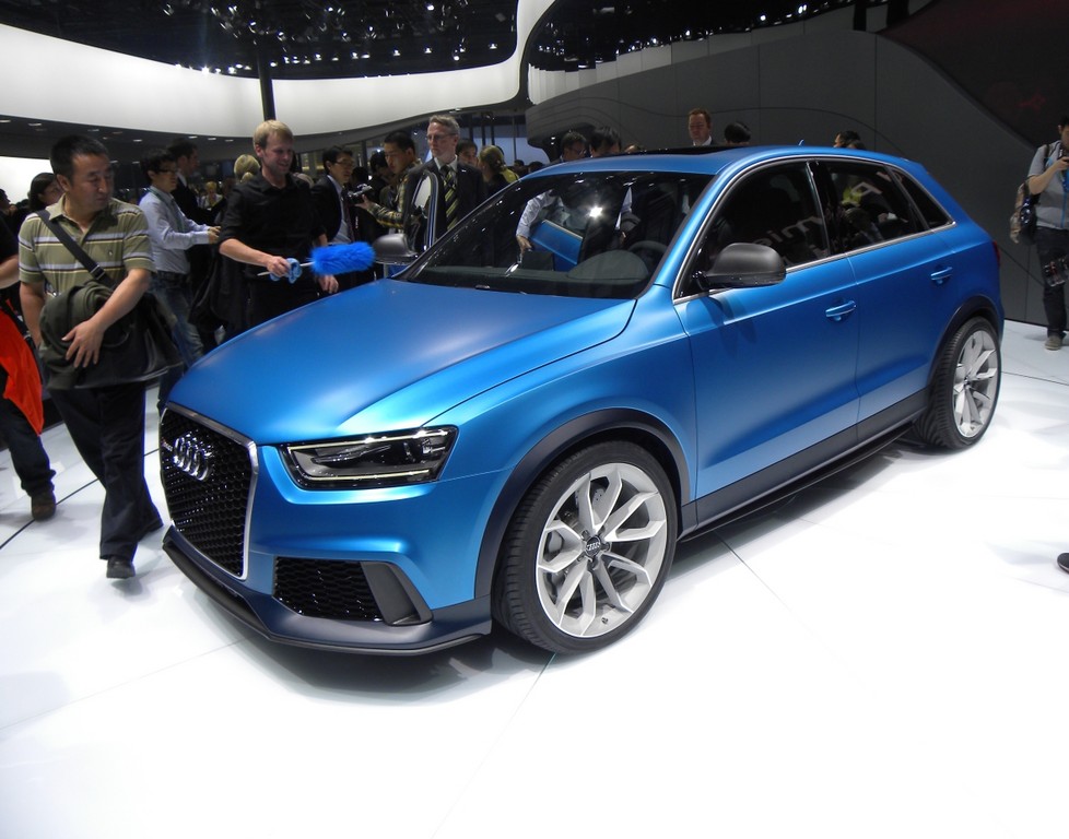 Peking 2012: Audi zeigt 265 km/h schnellen Q3