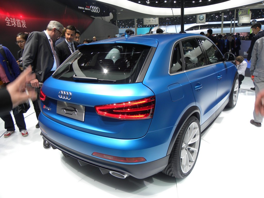 Peking 2012: Audi zeigt 265 km/h schnellen Q3