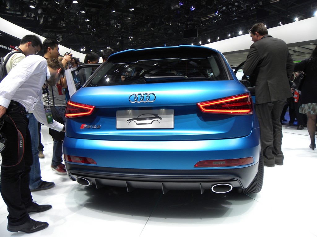 Peking 2012: Audi zeigt 265 km/h schnellen Q3