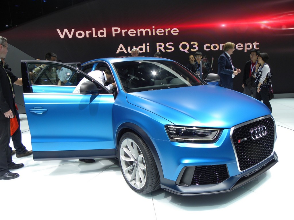 Peking 2012: Audi zeigt 265 km/h schnellen Q3