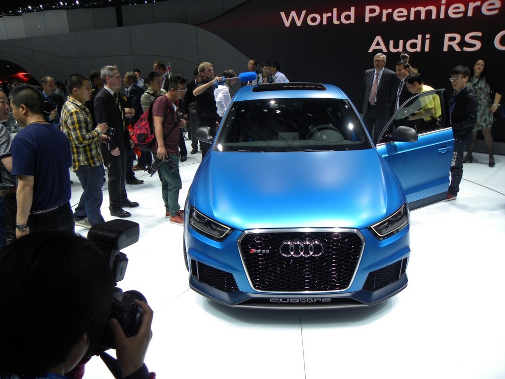 Peking 2012: Audi zeigt 265 km/h schnellen Q3