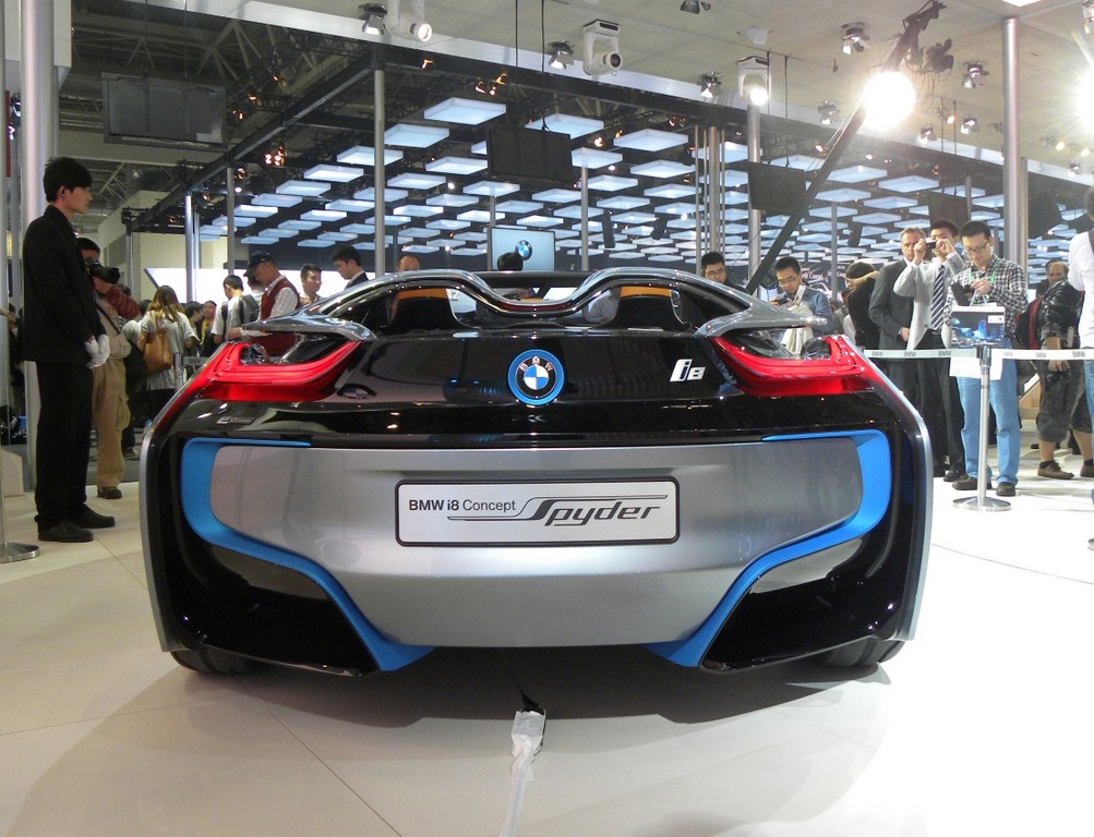 Peking 2012: BMW i8 Concept Spyder erster 
