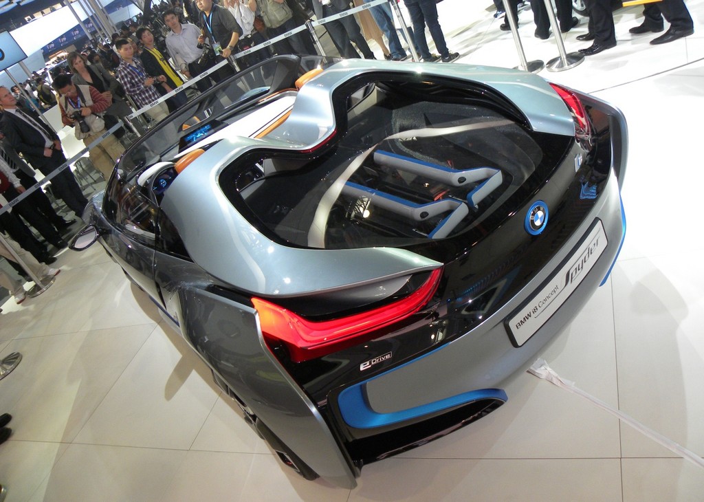 Peking 2012: BMW i8 Concept Spyder erster 