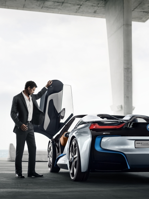 Peking 2012: BMW i8 Spyder Concept - Neue Runde für den Öko-Sportler