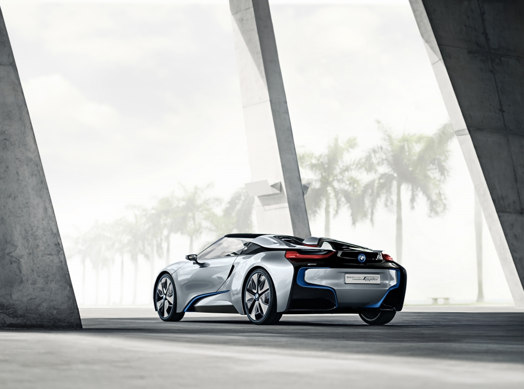 Peking 2012: BMW i8 Spyder Concept - Neue Runde für den Öko-Sportler