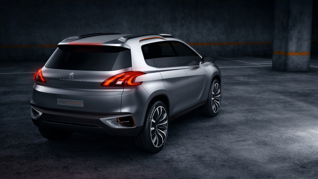 Peking 2012: Peugeot Urban Crossover nimmt Anleihen am 208