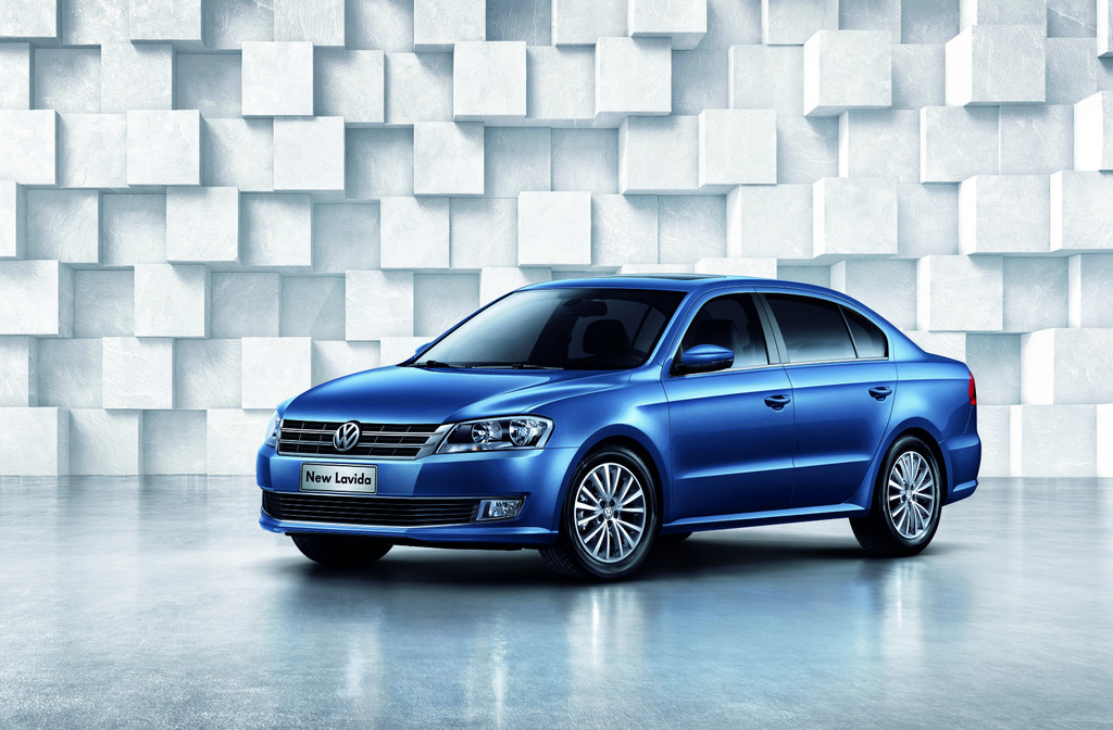 Peking 2012: Volkswagen enthüllt den New Lavida