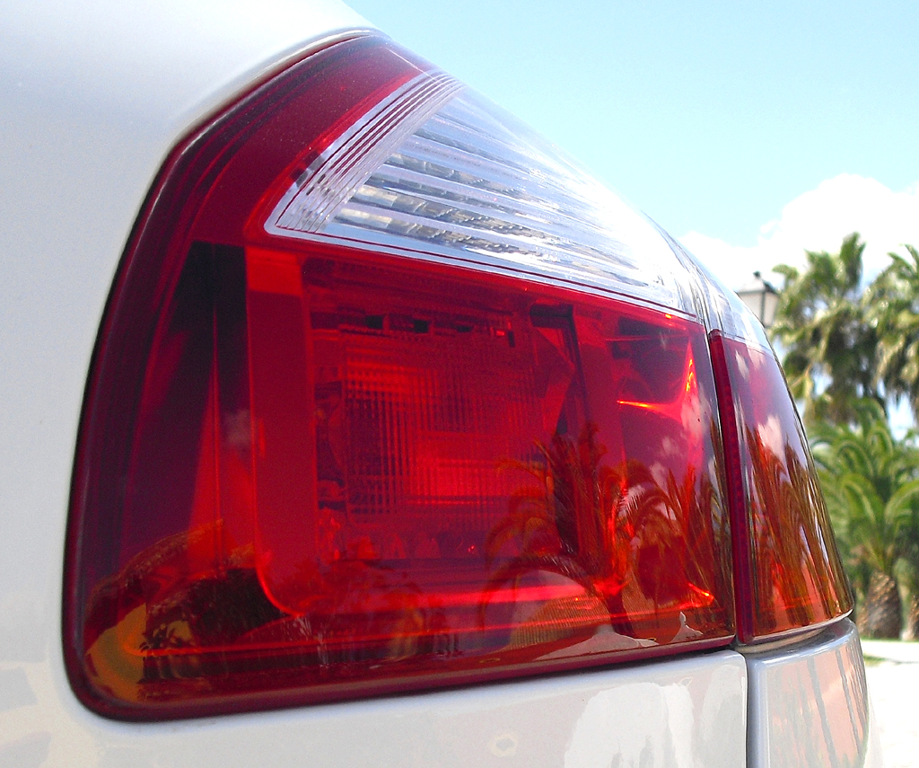Renault Mégane: Moderne Leuchteinheit hinten. 