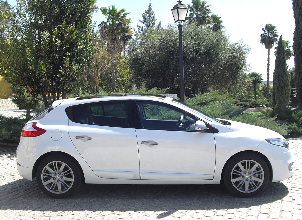 Renault Mégane: So sieht der Fünftürer von der Seite aus. 