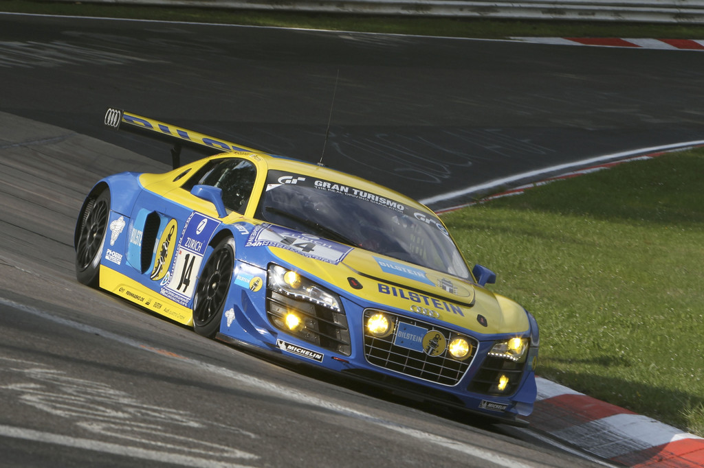 Sieben Audi R8 LMS Ultra starten beim 24-Stunden-Rennen