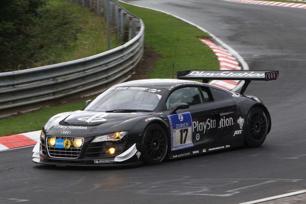 Sieben Audi R8 LMS Ultra starten beim 24-Stunden-Rennen