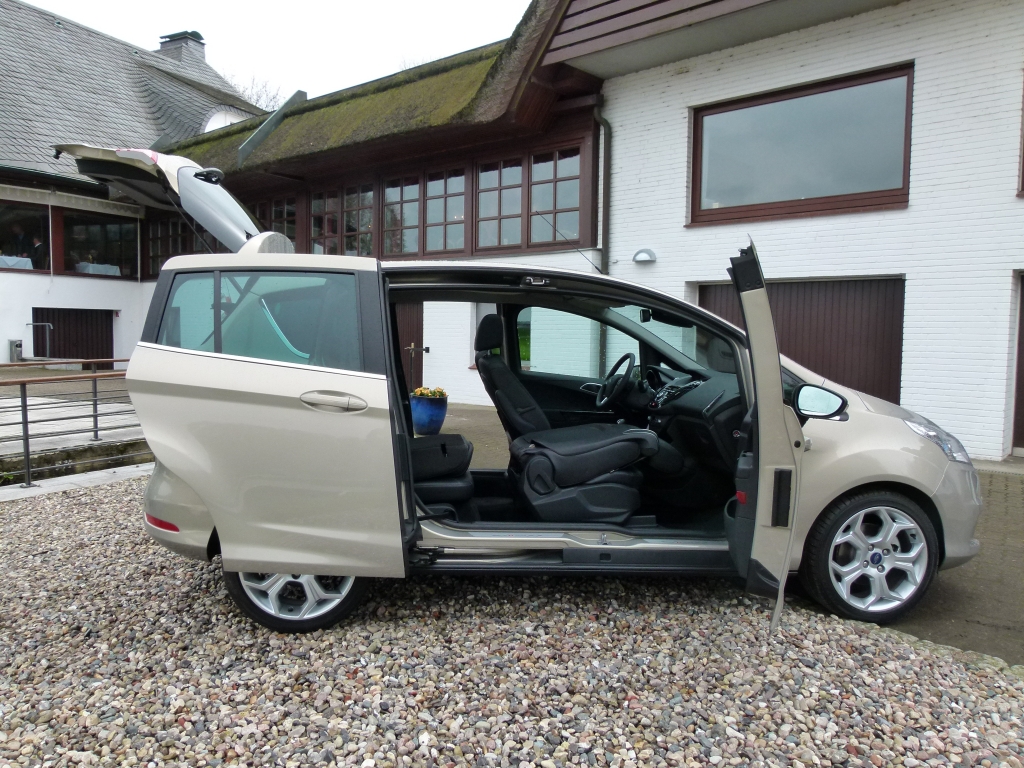 Sitzprobe im Ford B-Max - Die Leichtigkeit der Variabilität