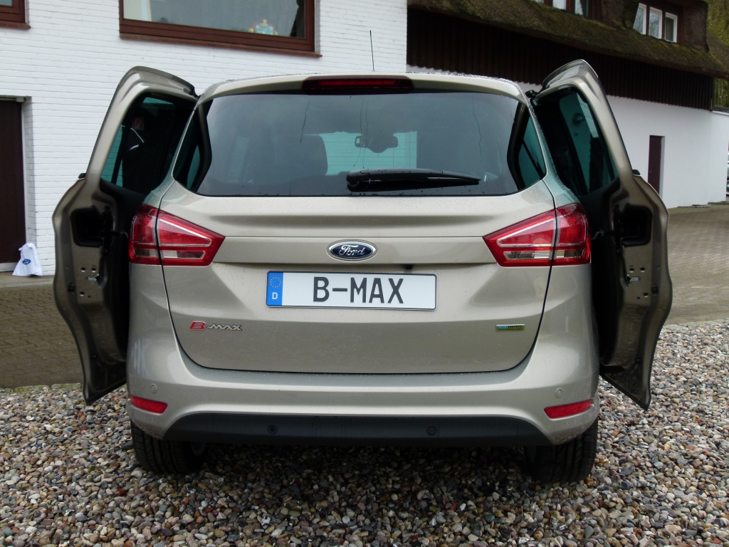 Sitzprobe im Ford B-Max - Die Leichtigkeit der Variabilität