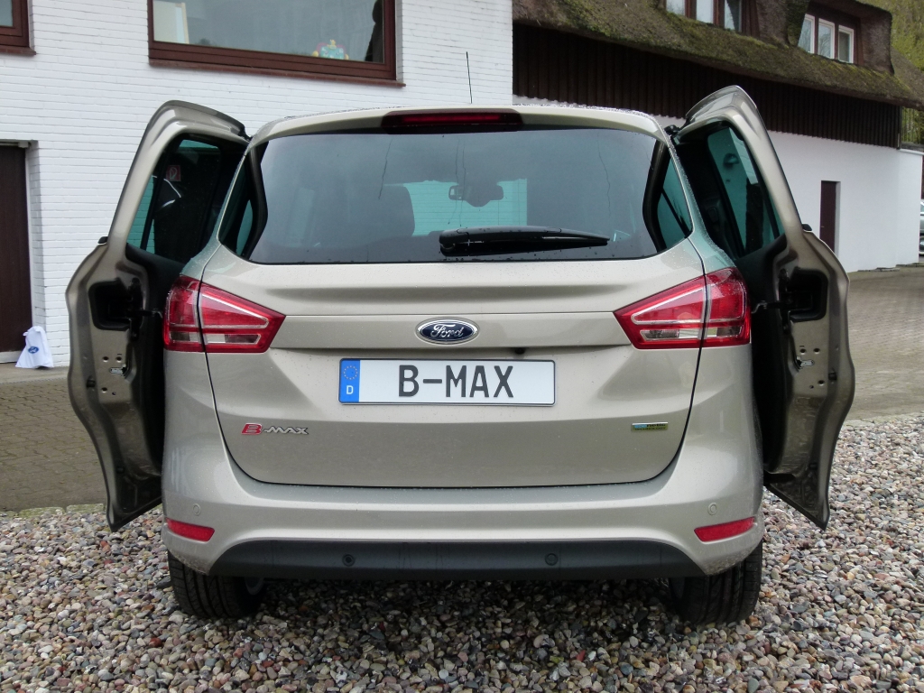Sitzprobe im Ford B-Max - Die Leichtigkeit der Variabilität