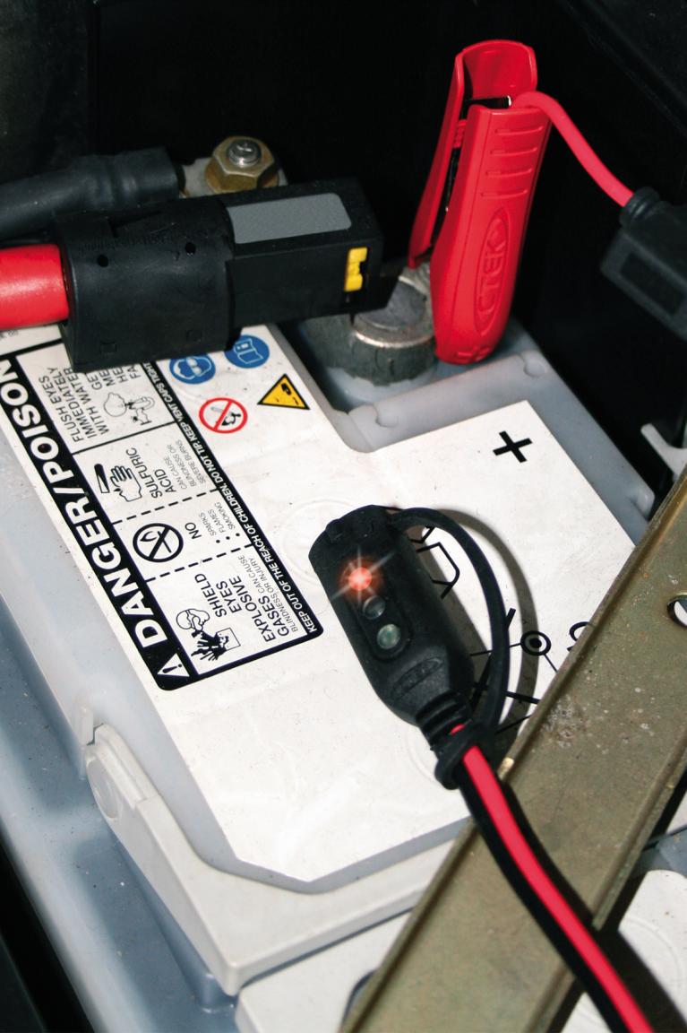 Spannungswächter: Die Batterieampel