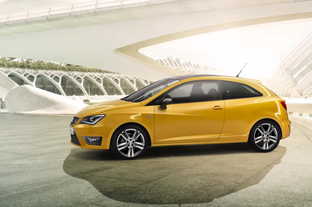 Technisch unterscheidet sich das Ibiza Cupra Concept nur unwesentlich von seinem Schwestermodell, dem Volkswagen Polo GTI